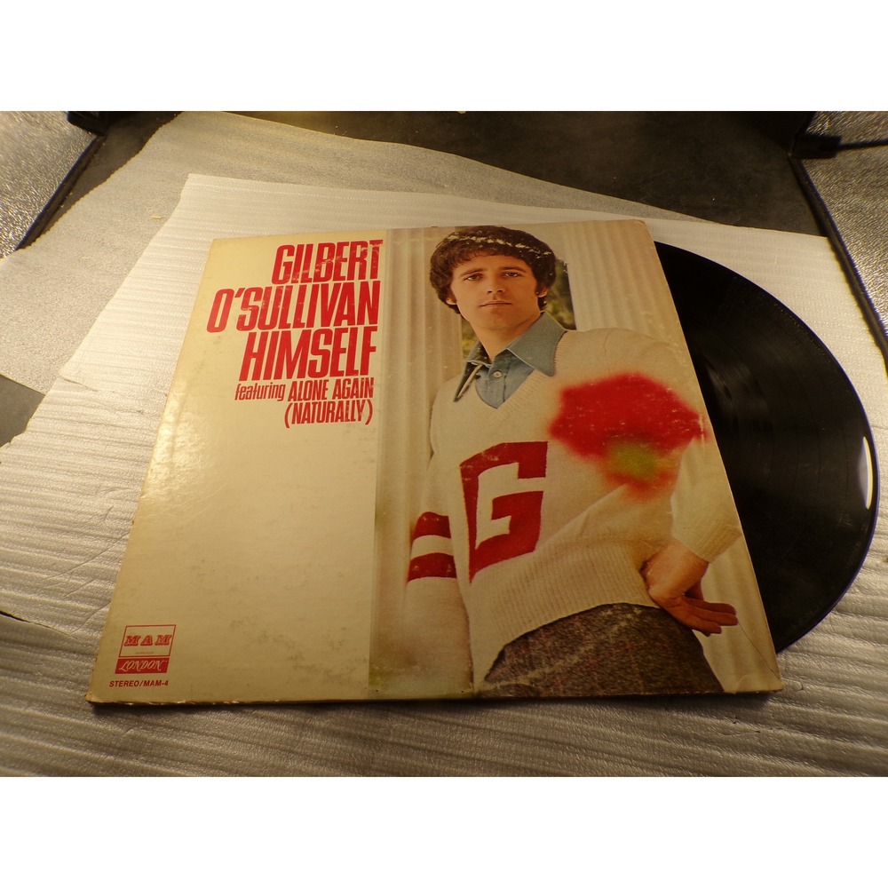 Gilbert OSullivan Himself Vinyl LP Alone Again Naturally 1972 MAM-4 Pop Rock